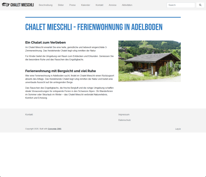 Chalet Mieschli Adelboden